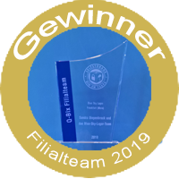 Filialteam Sieger Award bestes Lager Frankfurt