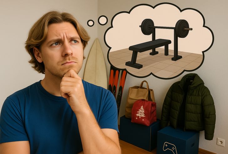 homegym fitness gym selfstorage platz
